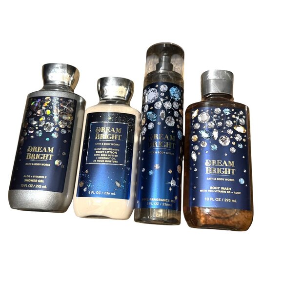Bath & Body Works Other - Bath & Body Works 4‎ Piece Dream Bright Set NEW